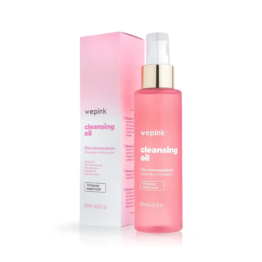 Cleansing Oil Demaquilante 120ml - Wepink