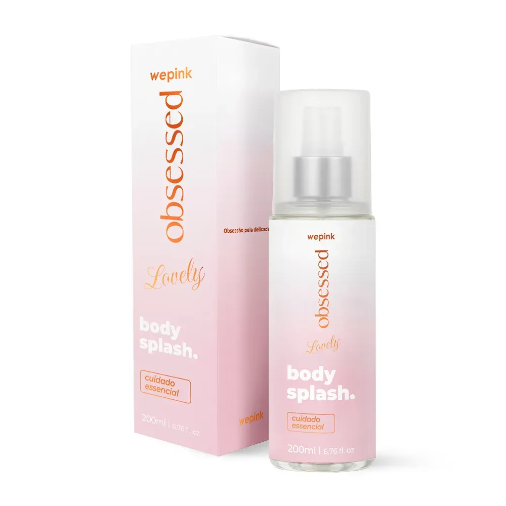 Body Splash Obsessed Lovely Desodorante Colônia 200ml - Wepink