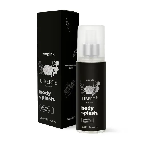 Body Splash Liberté Platiné Desodorante Colônia 200ml - Wepink