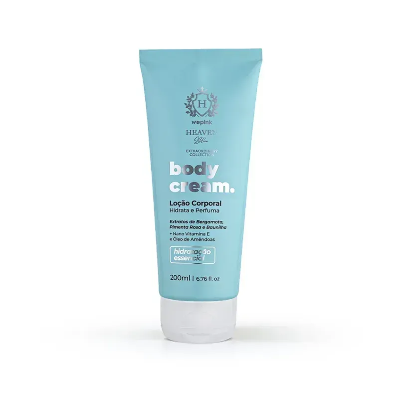Body Cream Heaven Blue Desodorante Hidratante 200ml - Foto 5