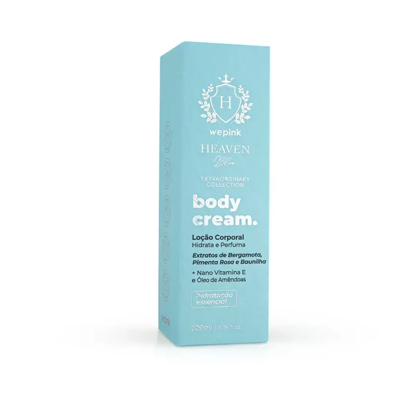 Body Cream Heaven Blue Desodorante Hidratante 200ml - Foto 6