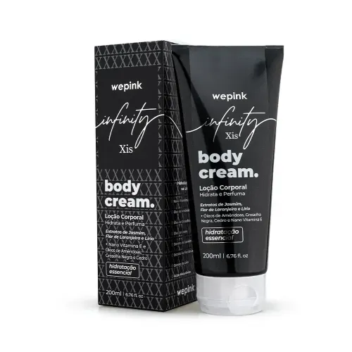 Body Cream Infinity Xis Desodorante Hidratante 200ml - Wepink