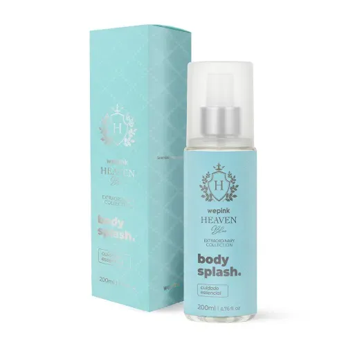 Body Splash Heaven Blue Desodorante Colônia 200ml - Wepink