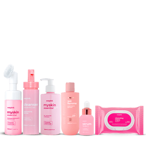 Kit Skincare Completo - Wepink