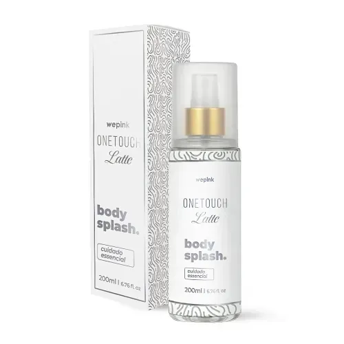 Body Splash One Touch Latte Desodorante Colônia 200ml - Wepink