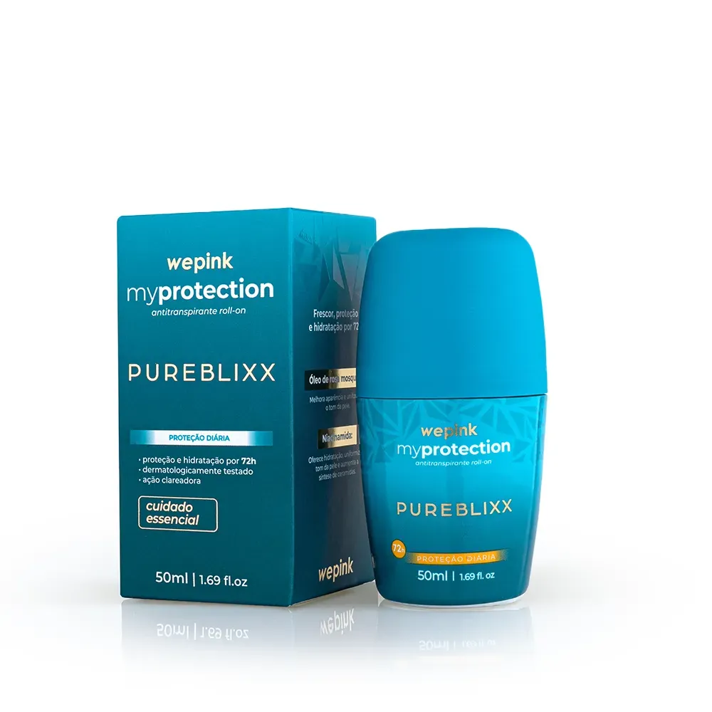 Desodorante Antitranspirante Roll-on Pureblixx 50ml - Wepink