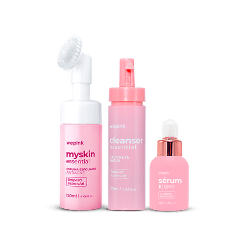 Kit Sérum 10 em 1 + Cleanser + Myskin - Wepink