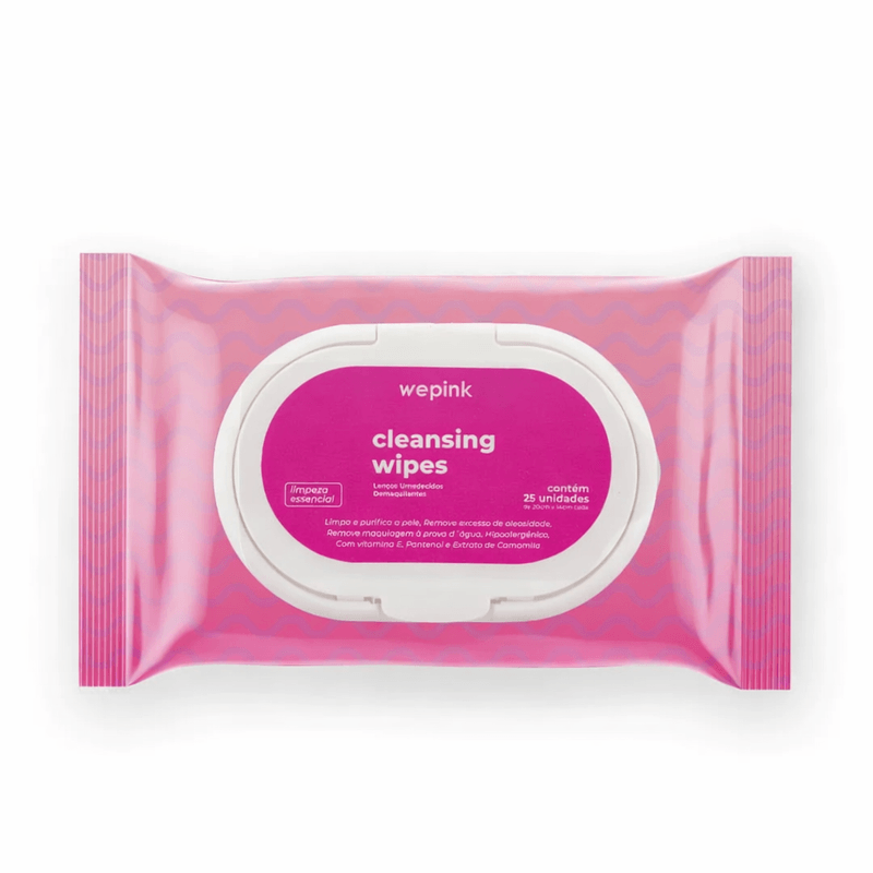 Cleansing Wipes Lenço Demaquilante
