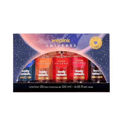 Kit Body Splash Universe Edição Limitada - Wepink