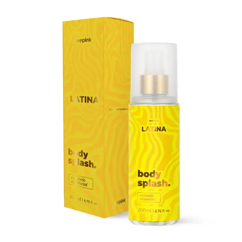 Body Splash Latina Desodorante Colônia 200ml - Wepink