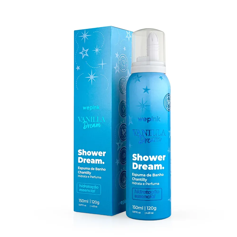 Shower Dream Espuma de Banho Vanilla Dream 150ml - Wepink