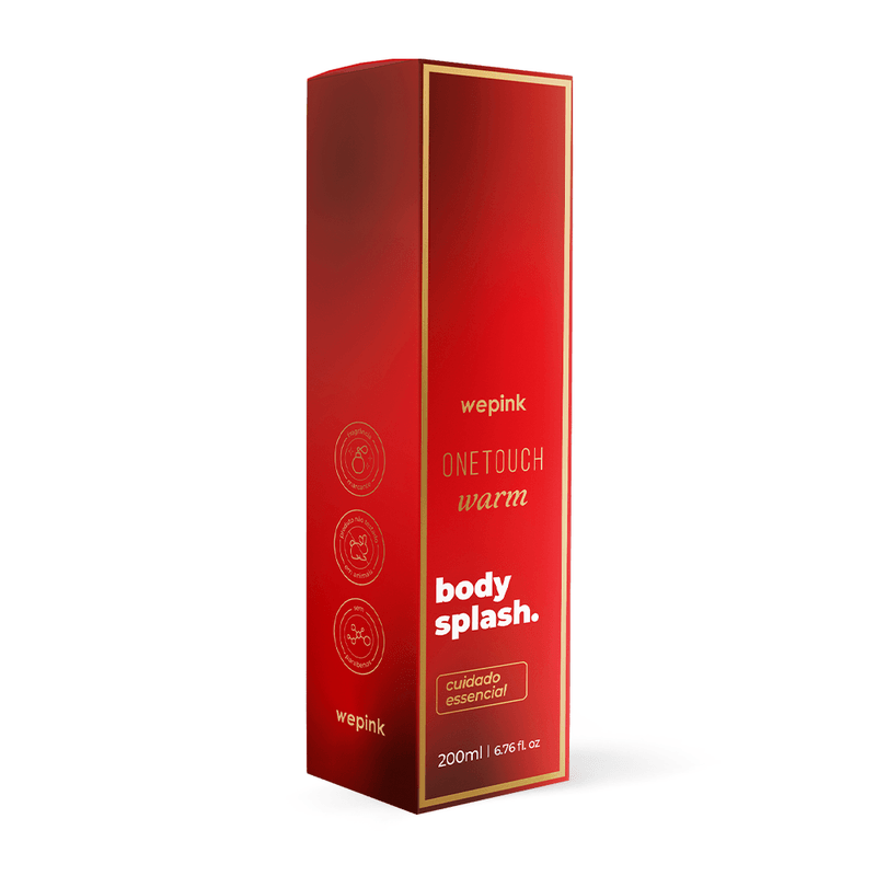 Body Splash One Touch Warm Desodorante Colônia 200ml - Wepink