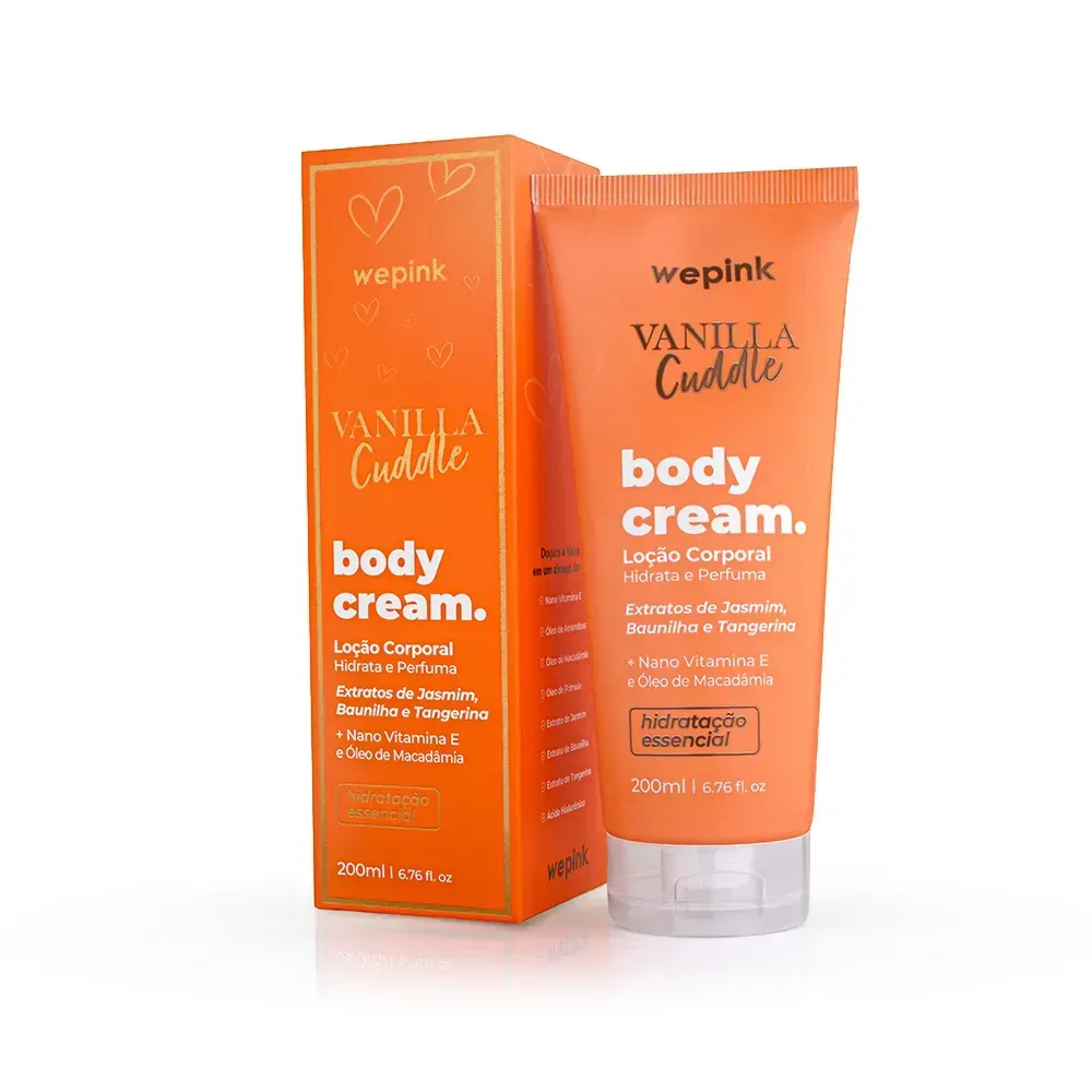Body Cream Vanilla Cuddle Desodorante Hidratante 200ml - Wepink
