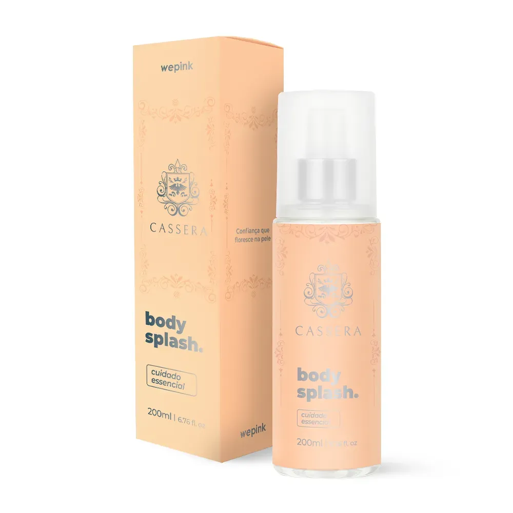 Body Splash Cassera Desodorante Colônia 200ml - Wepink - Wepink