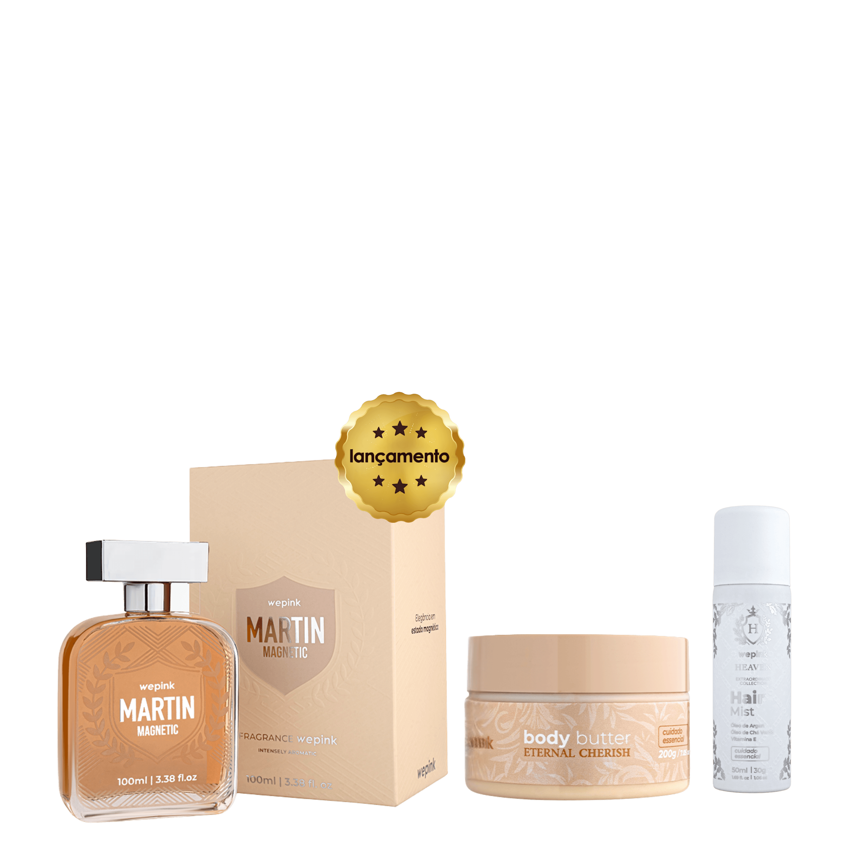 Kit Martin Magnetic + Body Butter Eternal Cherish + Hair Mist Heaven - Wepink