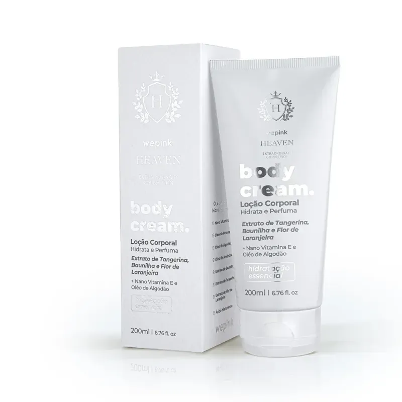 Body Cream Heaven Desodorante Hidratante 200ml