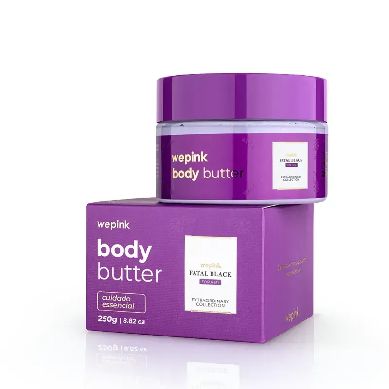 Manteiga Corporal Fatal Black For Her Body Butter 250gr