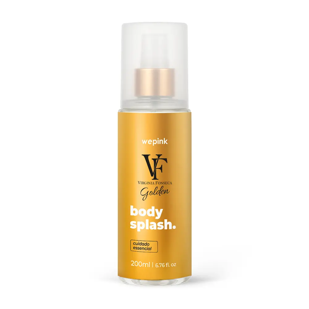 Body Splash VF Golden Desodorante Colônia - Wepink
